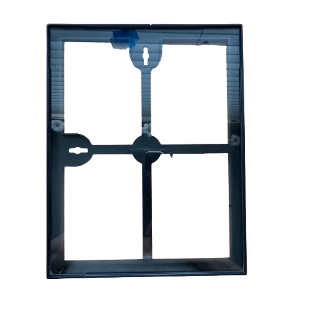 Decorative Black Plastic/Clear Glass Decorative Wall Picture Gift Decor Frame
